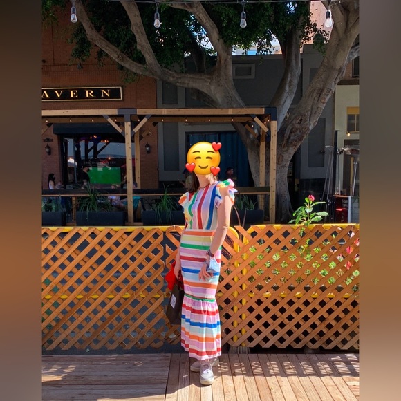 Never Fully Dressed Stripe Frida Dress - Picture 3 of 4